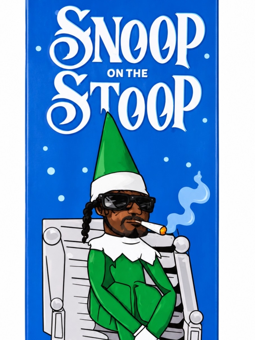 Blue Holiday Party Banner